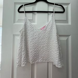 EUC lilly crop top